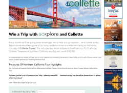 Win a once-in-a-lifetime holiday to California!