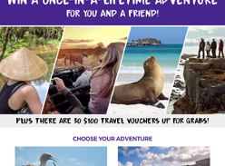 Win A Once In A Liftetime Adventure For You And A Friend