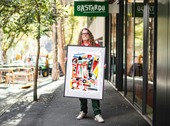 Win a One-off Mikey Freedom Poster Inspired by Campari