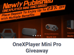 Win a OneXPlayer Mini Pro