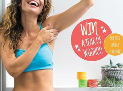 Win a Pack of 8 Woohoo All Natural Deodorants