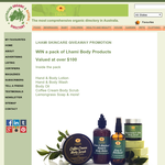 Win a pack of Lhami Body Products