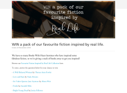 Win a pack of our favourite fiction inspired by real life