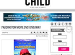 Win a Paddington Movie DVD
