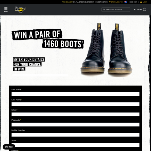 Win a pair of 1460 boots