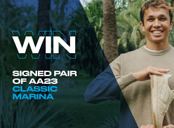 Win a Pair of AA23 Classic Marina Signed by Alex