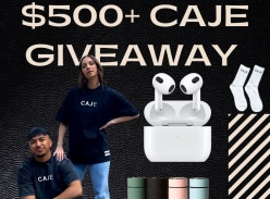 Win a Pair of AirPods (3rd Gen), T-Shirts, Socks and a Coolbot Waterbottle