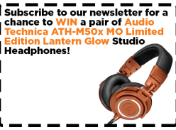 Win a Pair of Audio Technica ATH-M50x MO Lantern Glow Headphones