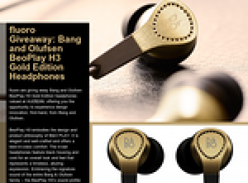 Win a pair of Bang & Olufsen BeoPlay H3 gold edition headphones!