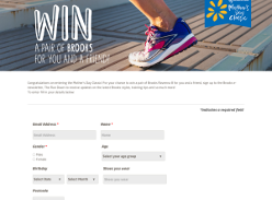 Win a pair of Brooks for you & a friend!