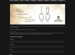 Win a pair of diamond earrings, valued at $10,999!