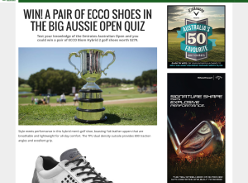 Win a pair of ECCO Biom Hybrid 2 golf shoes worth $279!
