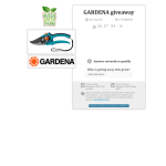 Win a pair of Gardena 8790 Comfort Secateurs!