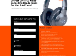 Win A Pair Of JBL Everest Elite 750 Noise-Cancelling Headphones For You & A Friend