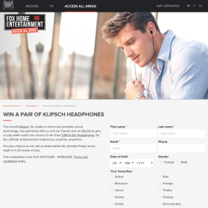 Win a pair of Klipsch headphones!
