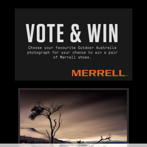 Win a pair of Merrell shoes