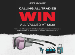 Win a Pair of Navigator X Safety Glasses