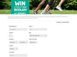 Win a pair of new Brooks Bedlam running shoes
