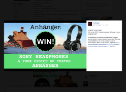 Win a pair of SONY Headphones & Anhanger Luxury Luggage tags! 