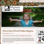 Win A Pair of Wool Walker Slippers