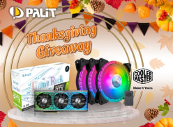 Win a Palit RTX 3070 GameRock V1 Video Card and Cooler Master MasterFan MF120 Prismatic Fans