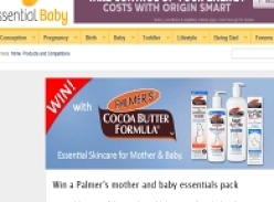 Win a Palmer's mother and baby essentials pack