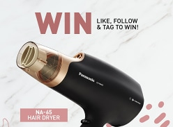 Win a Panasonic EH-NA65 Moisture Infusing Hair Dryer