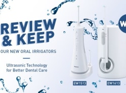 Win a Panasonic EW1613 Oral Irrigator