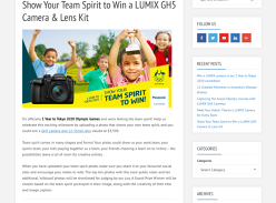 Win a Panasonic Lumix Camera & Lens Kit
