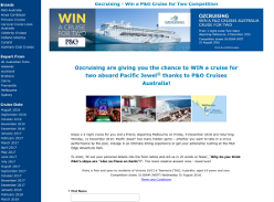 Win a P&O cruise for 2!