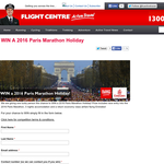 Win a Paris Marathon holiday!