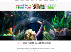 Win a Pass to Sea Life Melbourne