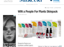 Win a 'People for Plants' skincare pack!