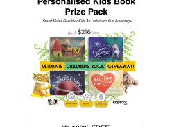 Win a Personalised Kids Book Prize Pack