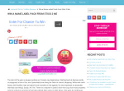 Win a personalized kids name label prize package