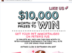 Win a Peter Alexander prize pack & more!