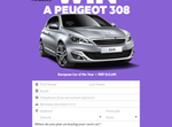 Win a Peugeot 308!