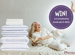 Win a Phenxx Cooling Bedding Bundle