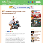 Win a Phil&Teds Voyager Double Pram