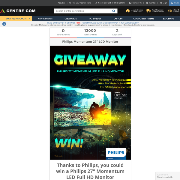 Win a Philips 27