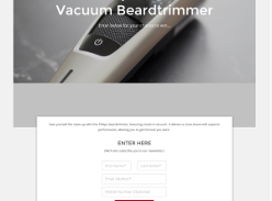 Win a Philips Series 7000 Vacuum Beardtrimmer!