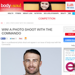 Win a photoshoot with 'The Commando'!