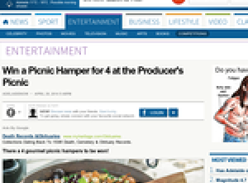 Win a Picnic Hamper for 4 at the Producer's Picnic