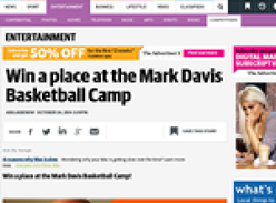 Win a place at the Mark Davis Basketball Camp