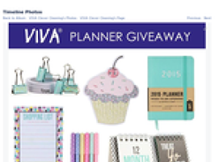 Win a planner kit!
