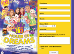 Win a Platinum Meet & Greet Family Pass to the Hi-5 House of Dreams Sydney show + a Luna Park Unlimited Rides Pass!