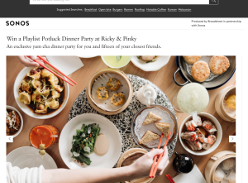 Win a Playlist Potluck Dinner Party at Ricky & Pinky