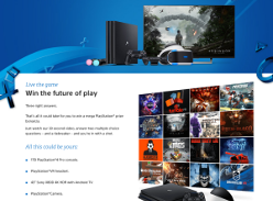 Win a PlayStation Mega Bundle including a Sony 4K HDR TV Worth $4,834 from Sony