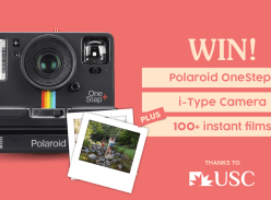 Win a Polaroid Onestep+ i-Type Camera with 100 Instant Films