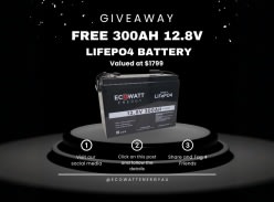 Win a Premium 300Ah+ Battery